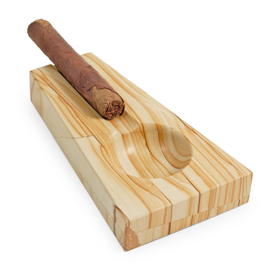 Natural Marble Cigar Ashtray