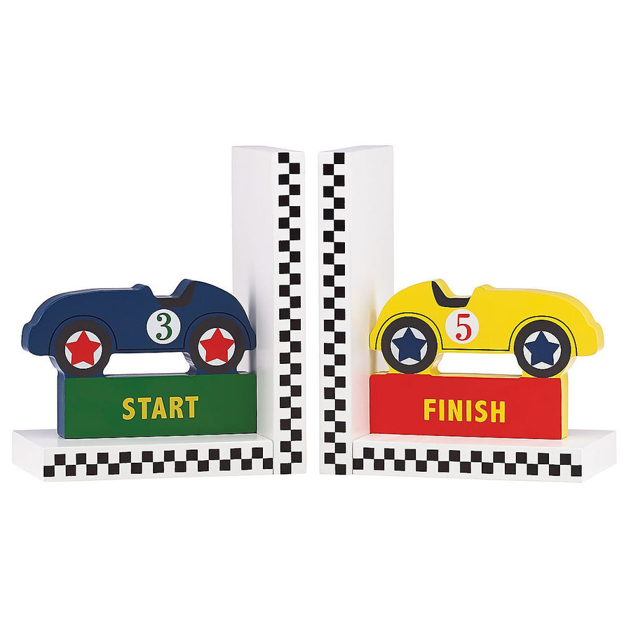 Race Car Bookends