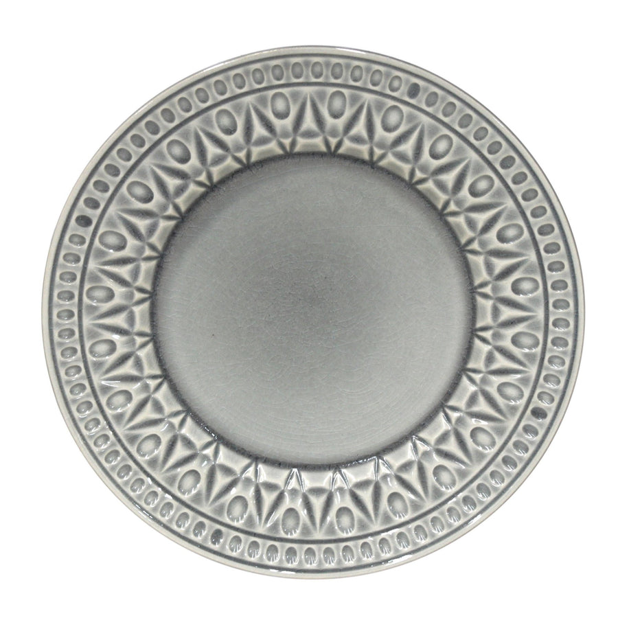 Cristal Grey Salad Plate Set of 4