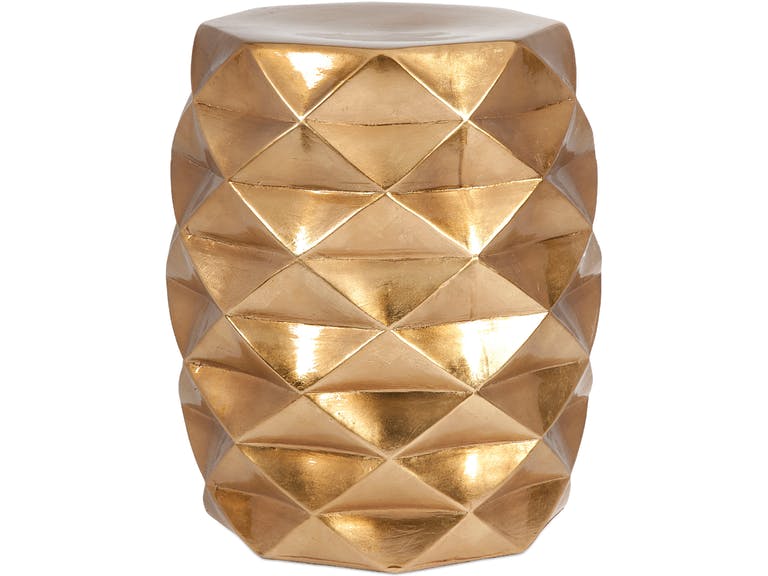 IK Geometric Garden Stool