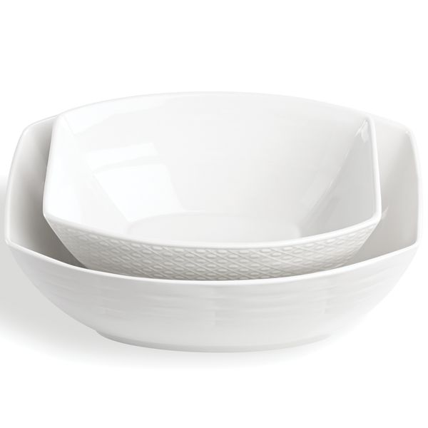 Entertain 365 Sculpture 2-piece Bowl Set