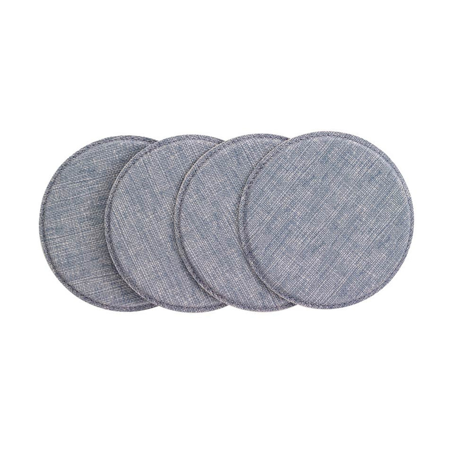 Pronto Bluebell Round Coasters Set of 4