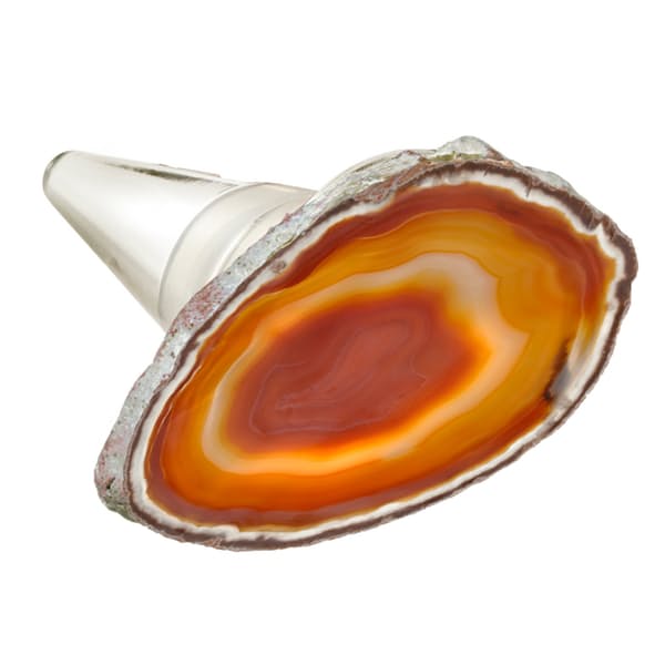 Bottle Stopper Burnt orange