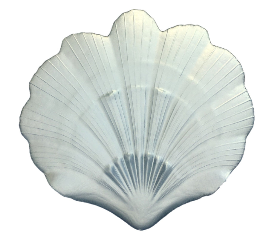 Scallop Shell 8" Silver Plate