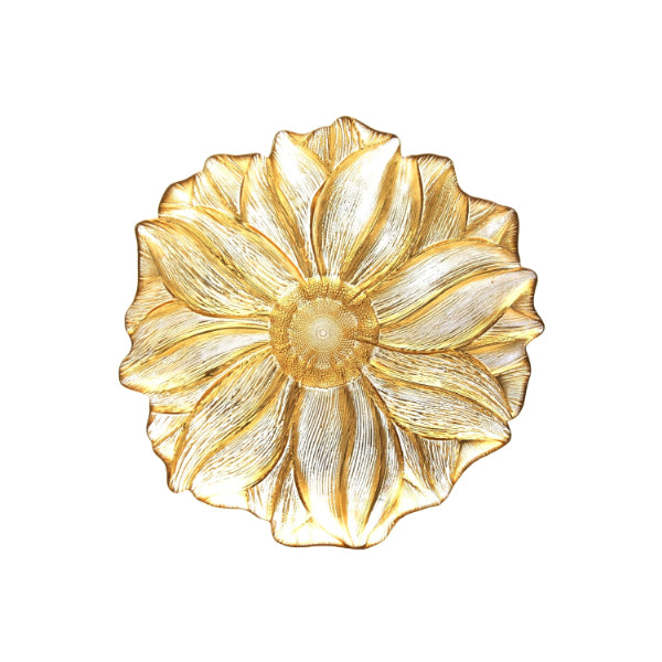 Magnolia Gold Clear Side Plate 8" Set of 12
