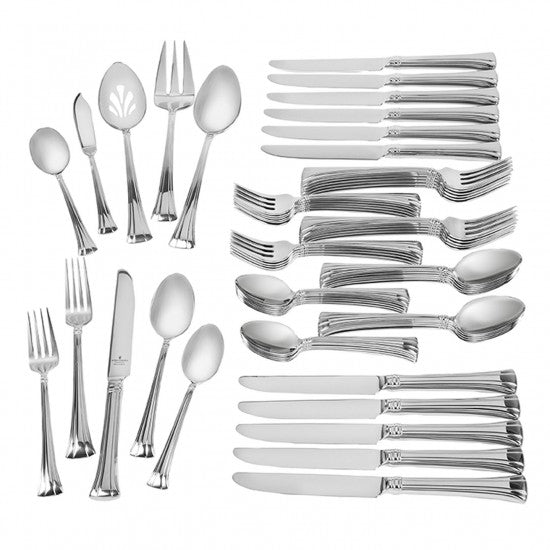 Mont Clare Flatware Set of 65