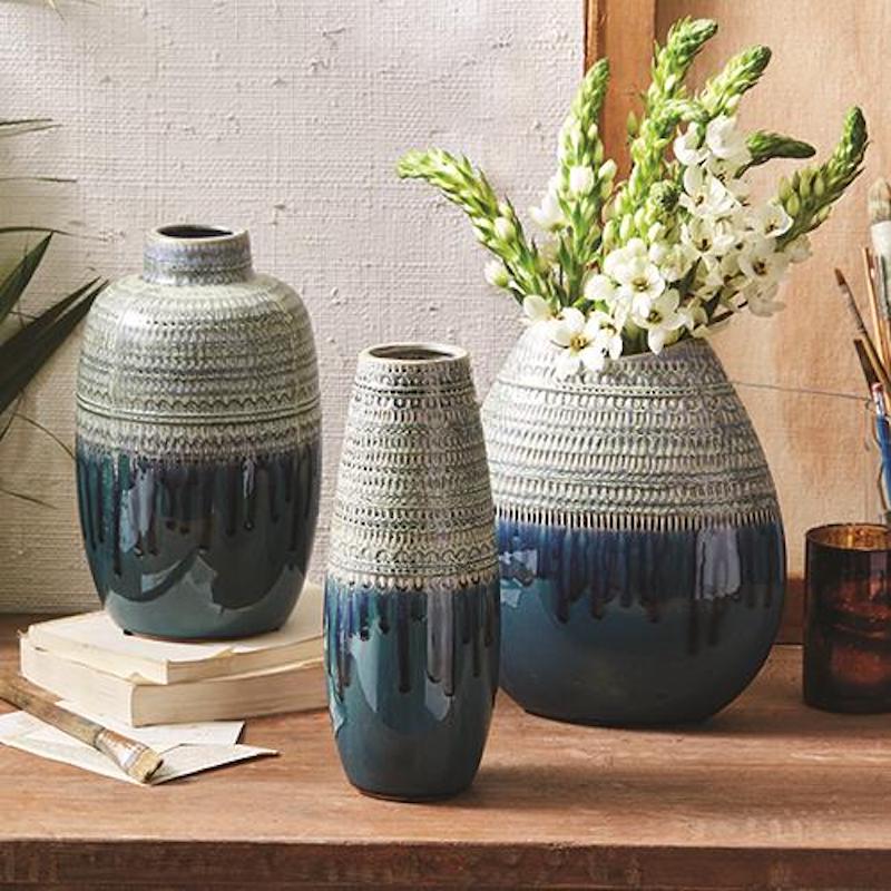 Art Studio Carved Vase