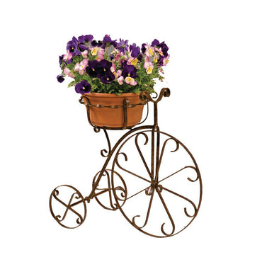 Bicycle Plant Stand Garden Metal
