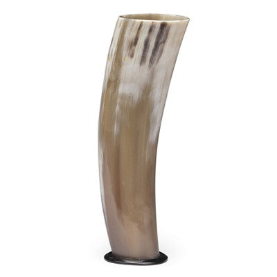 Vase Horn Ivory Large