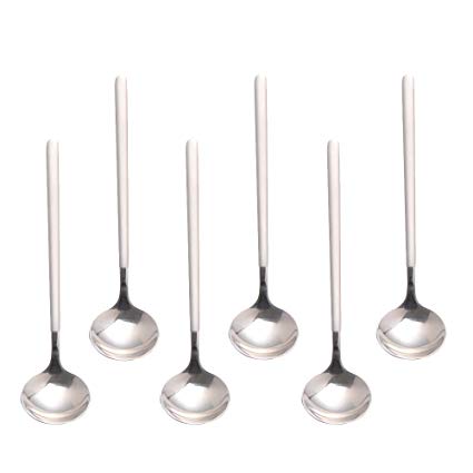Espresso Gold spoons 18/10 Stainless Steel, 6-piece Vogue Mini Teaspoons