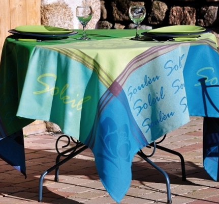 tablecloth Solea Blue Anis