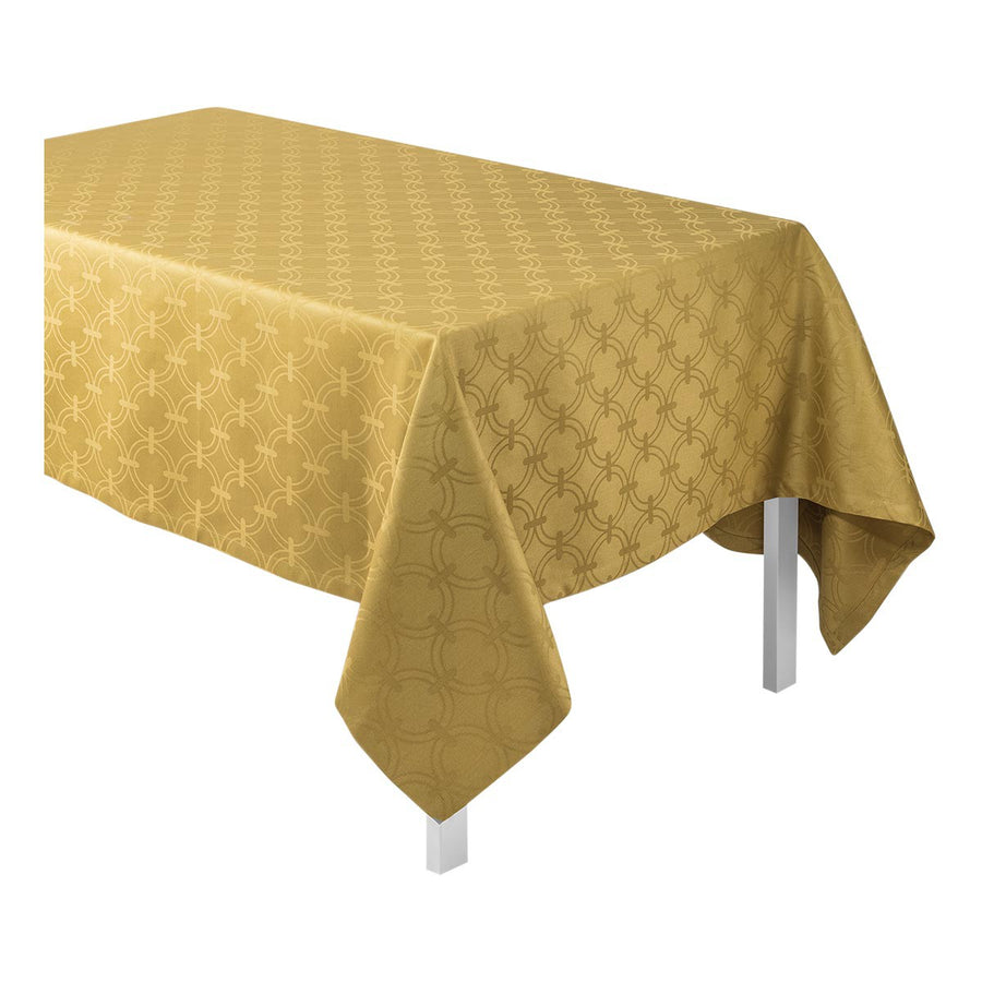 Anneaux Gold Tablecloth