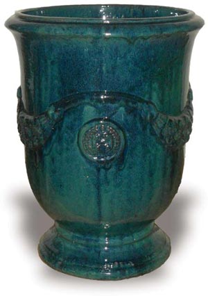 French Urn Forest Green