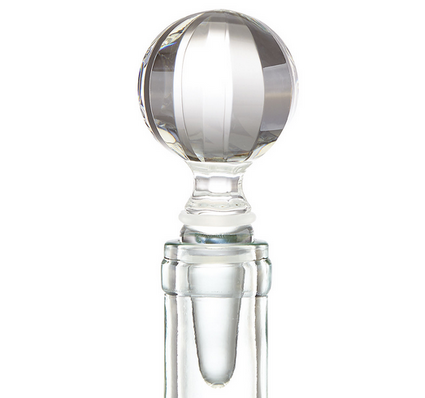 Mercer Round Ball Glass Bottle Stopper