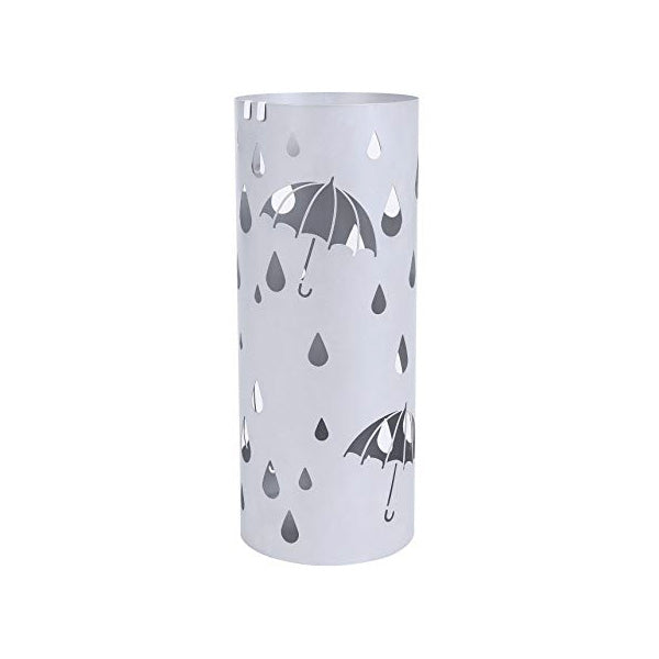 Metal Umbrella Stand Silver Gray Umbrella Holder